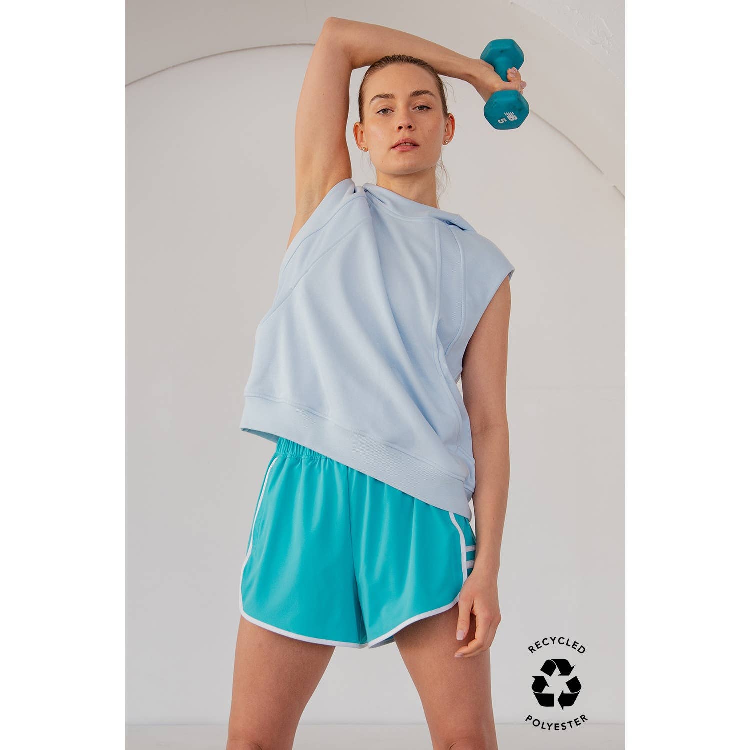 RECYCLED BUTTER TIGER SHORT